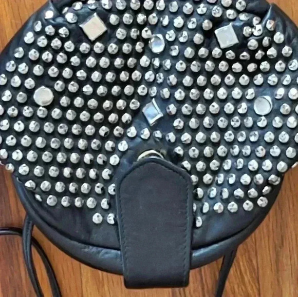 Atalla Genuine Leather Purse with studs EUC - Picture 4 of 8